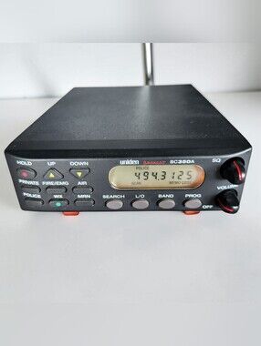 Uniden Bearcat BC350A Mobile/Base Scanning Receiver Antenna Power Car/Home Cords